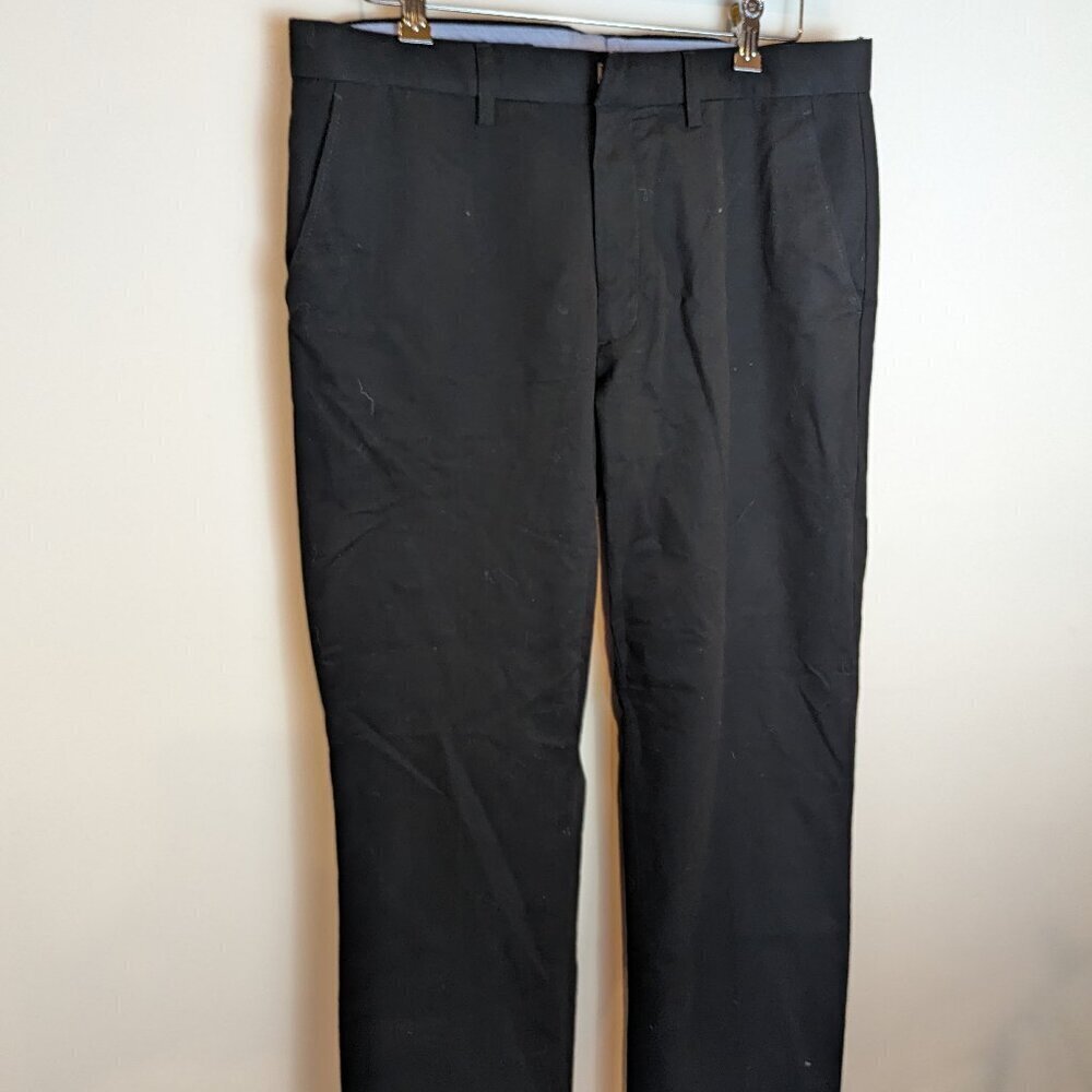 J. Crew Bedford Dress Pants in Black, Sz 35/32